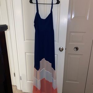 Torrid Navy Maxi Dress